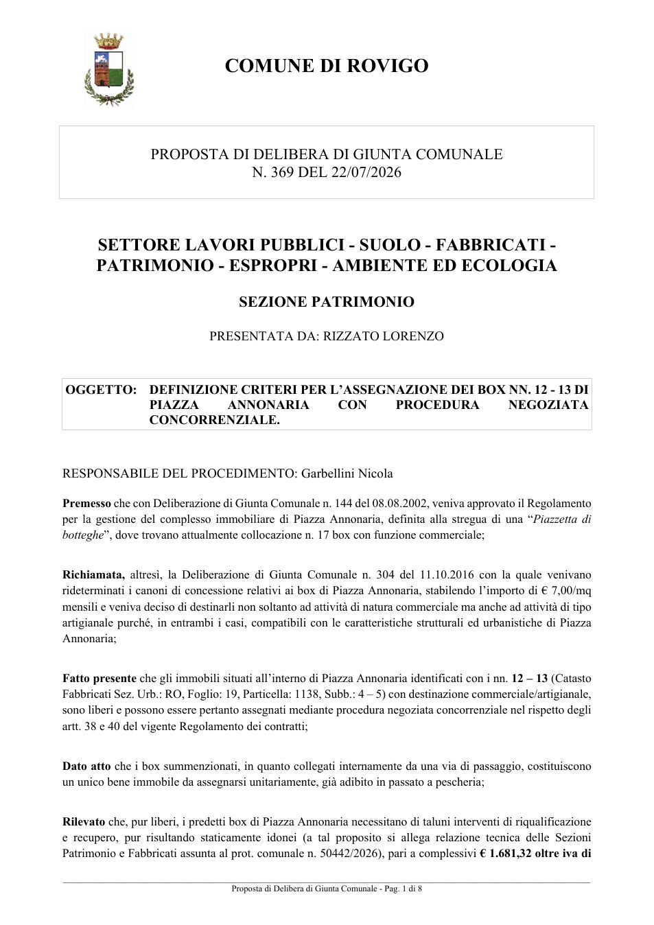 Pagina 1 del documento