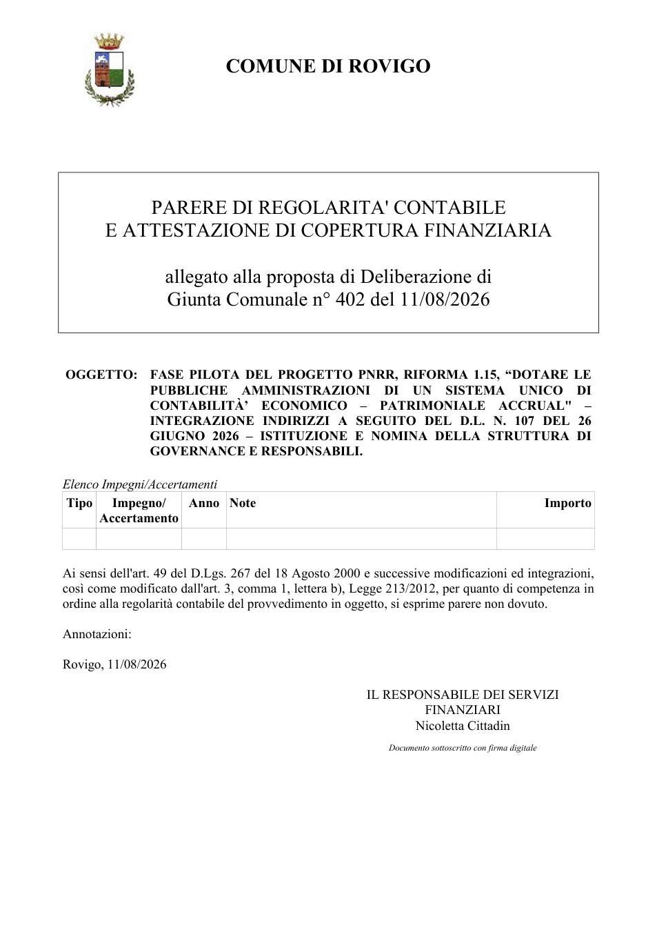 Pagina 1 del documento