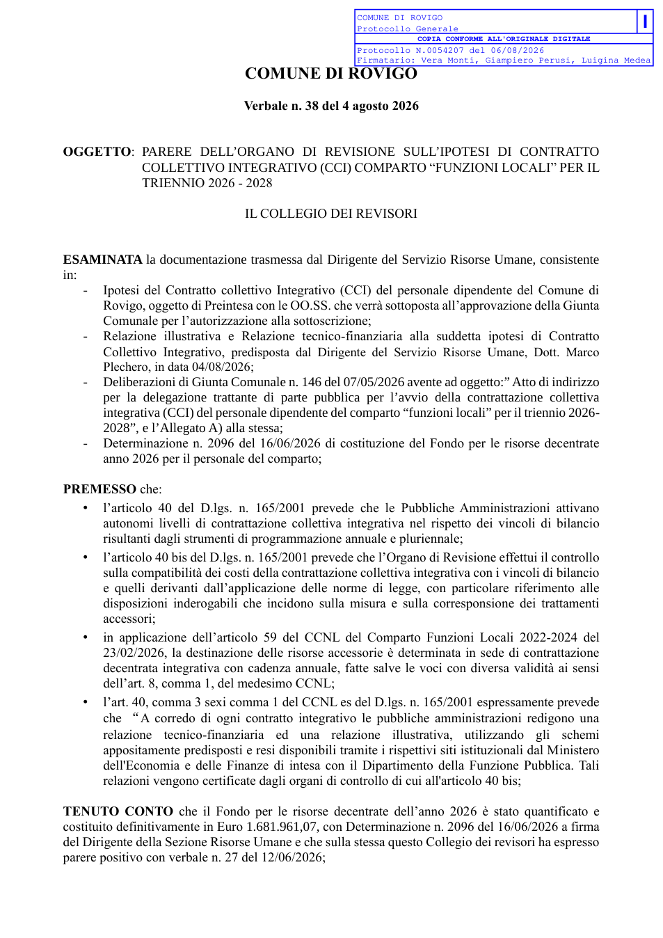 Pagina 1 del documento