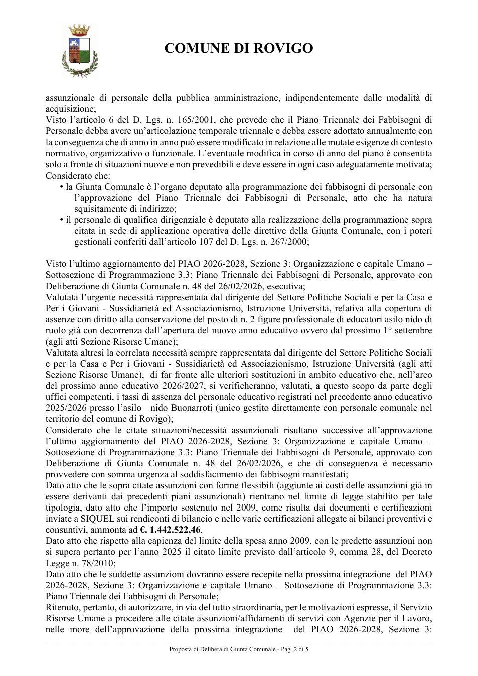 Pagina 2 del documento