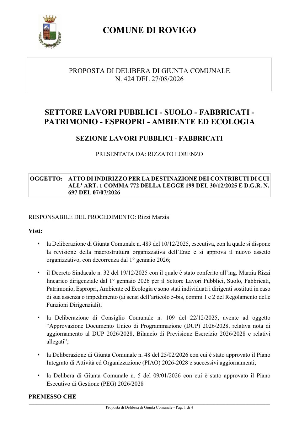 Pagina 1 del documento