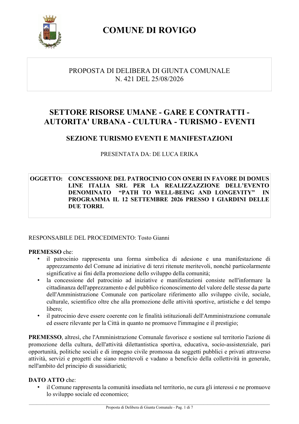 Pagina 1 del documento