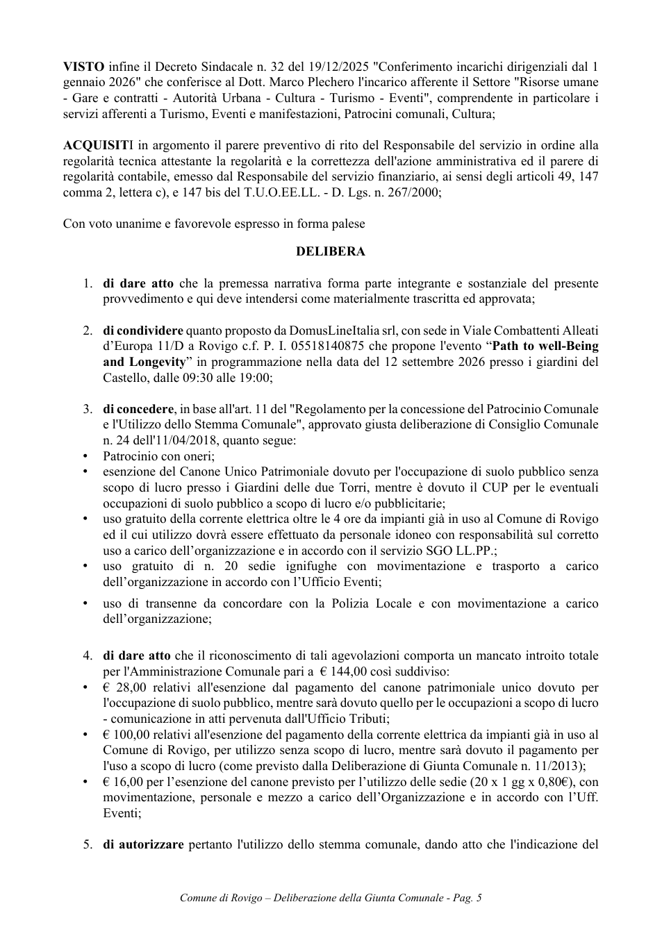 Pagina 5 del documento