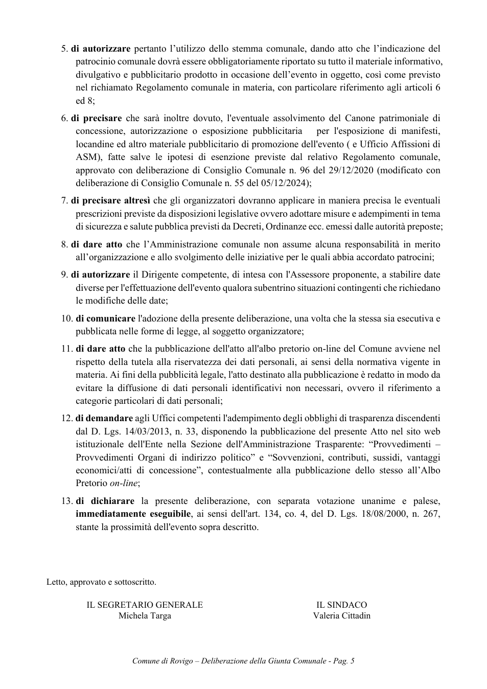 Pagina 5 del documento