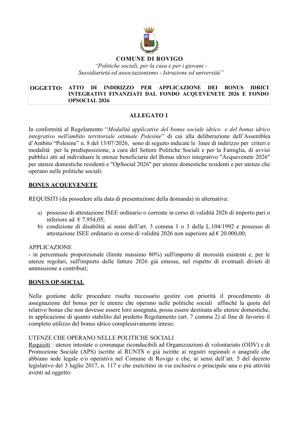 Pagina 1 del documento