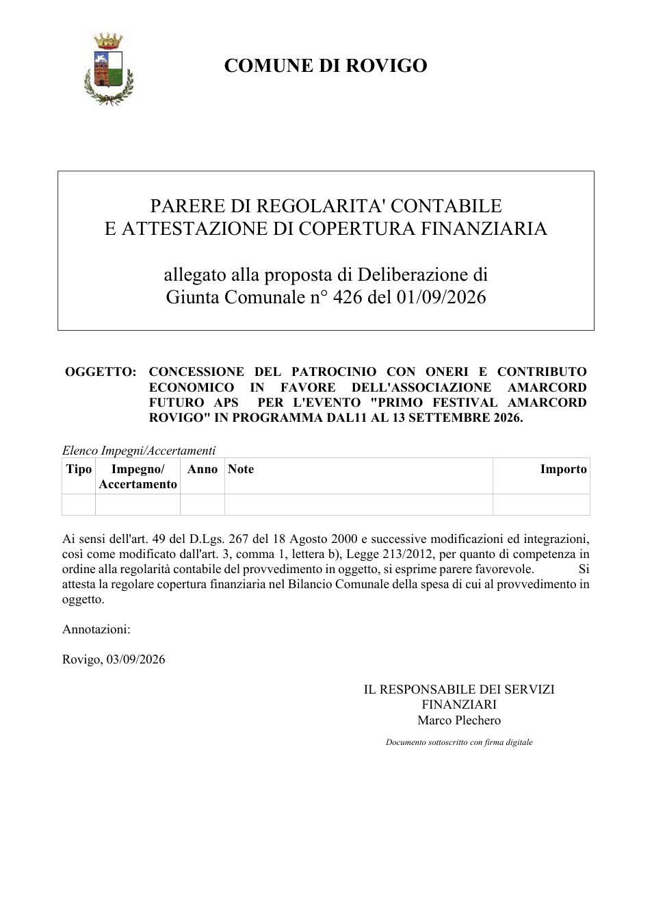 Pagina 1 del documento