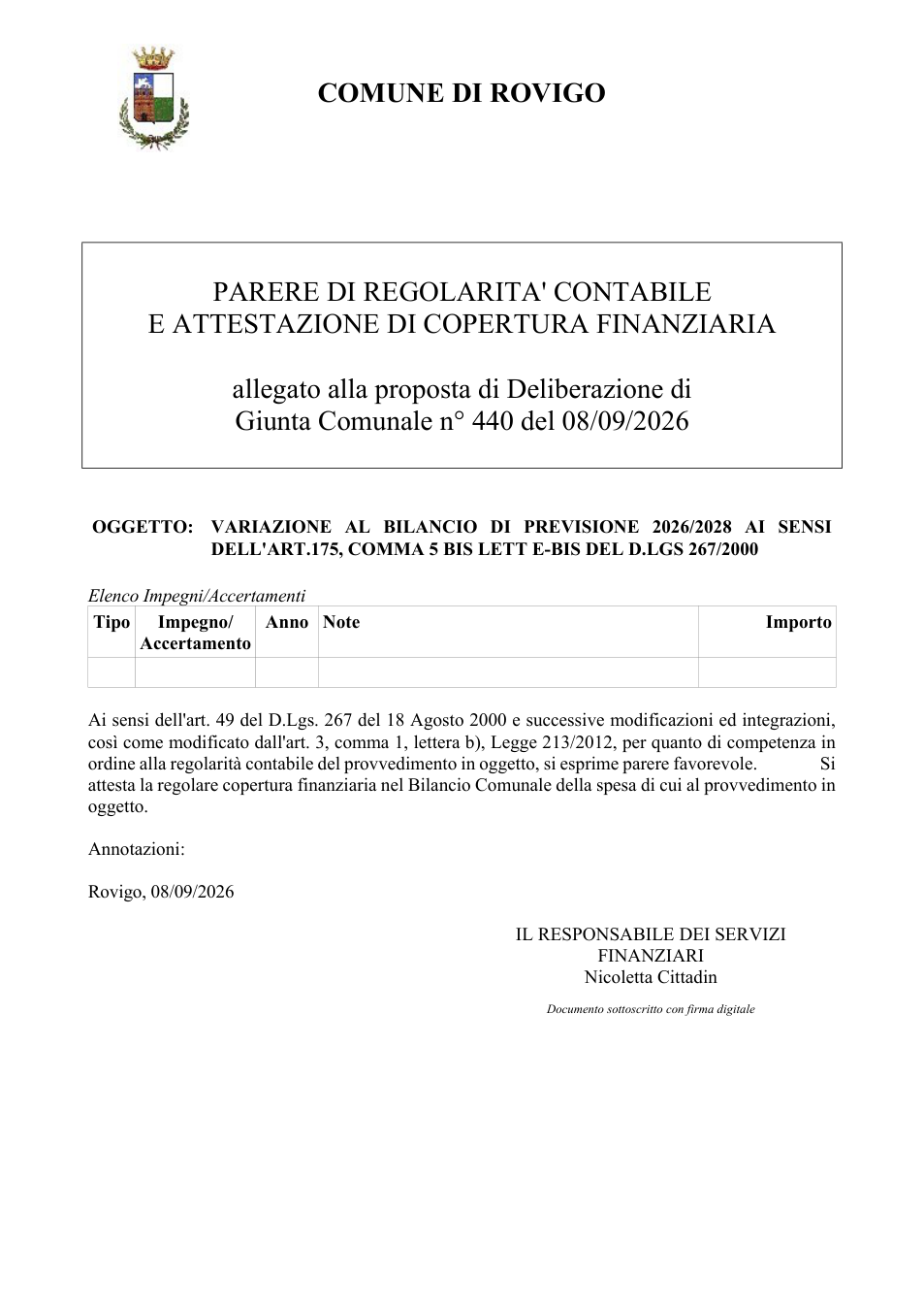 Pagina 1 del documento