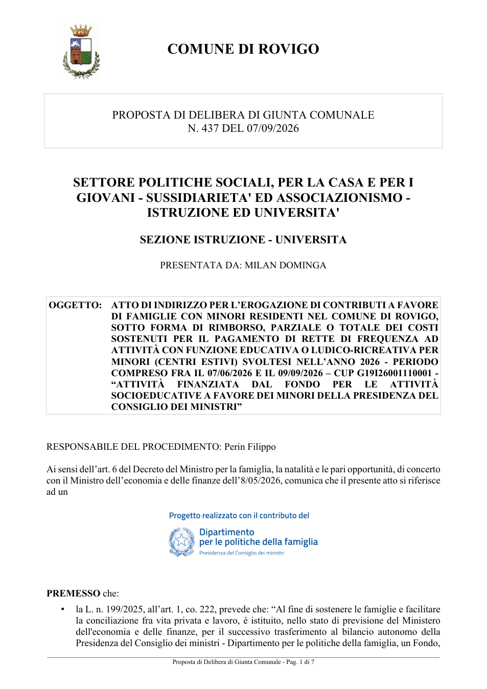 Pagina 1 del documento