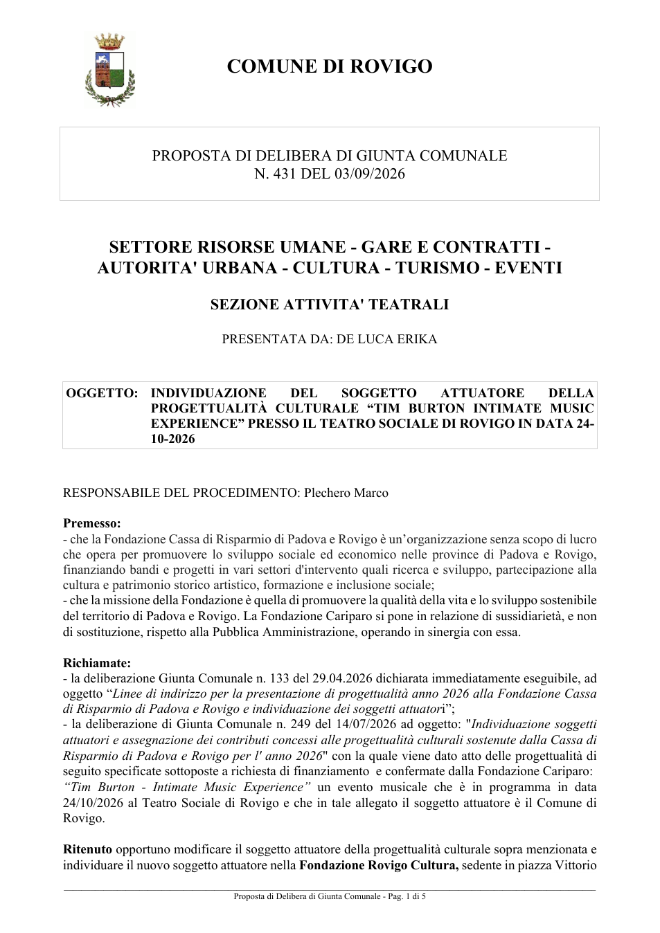 Pagina 1 del documento
