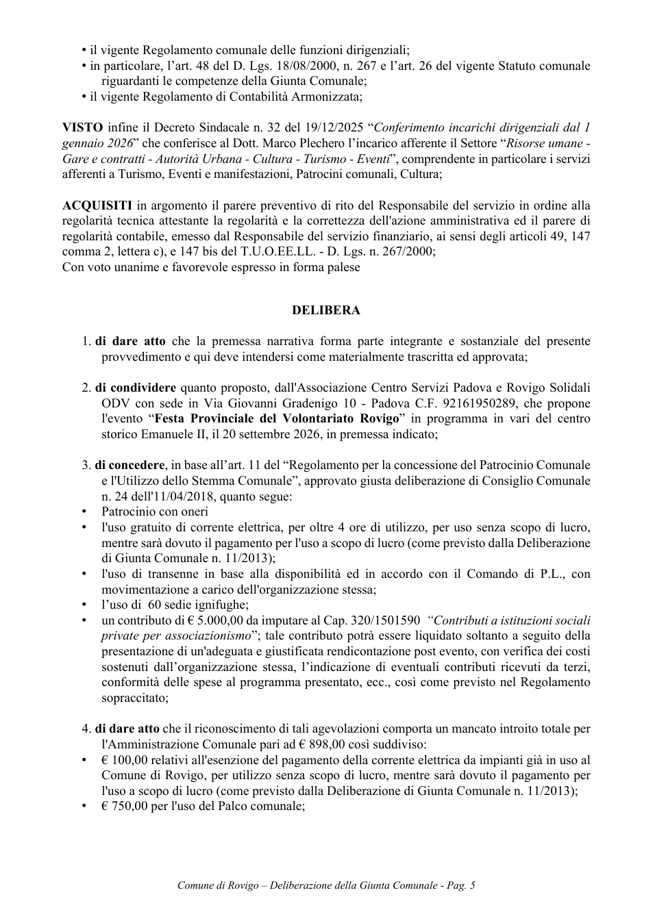 Pagina 5 del documento
