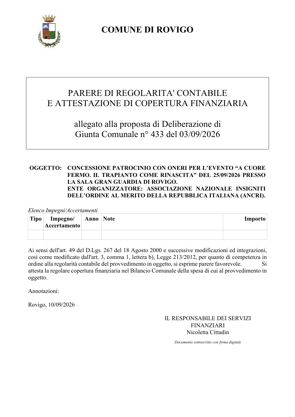 Pagina 1 del documento