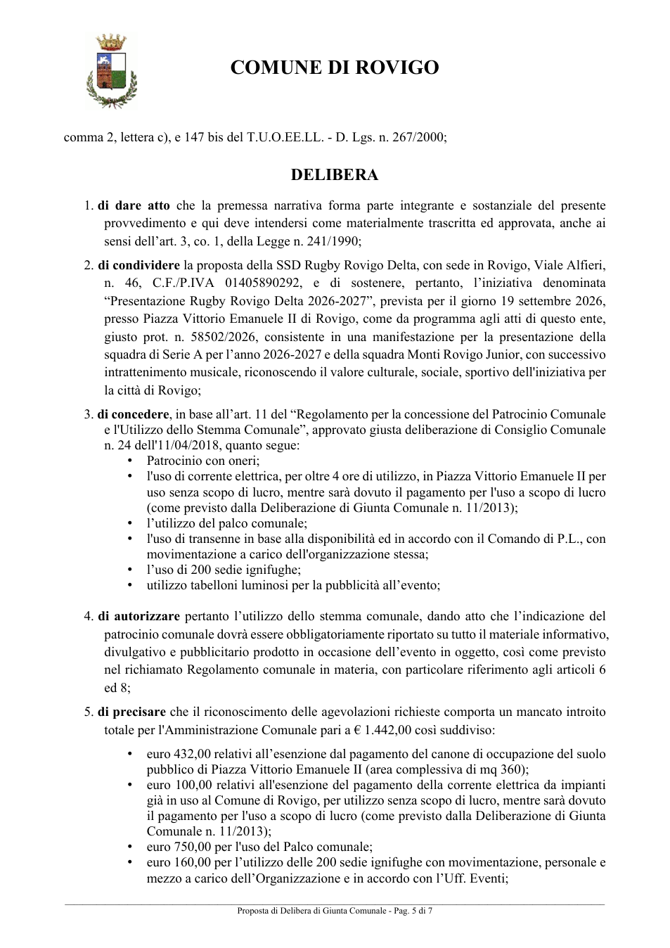 Pagina 5 del documento