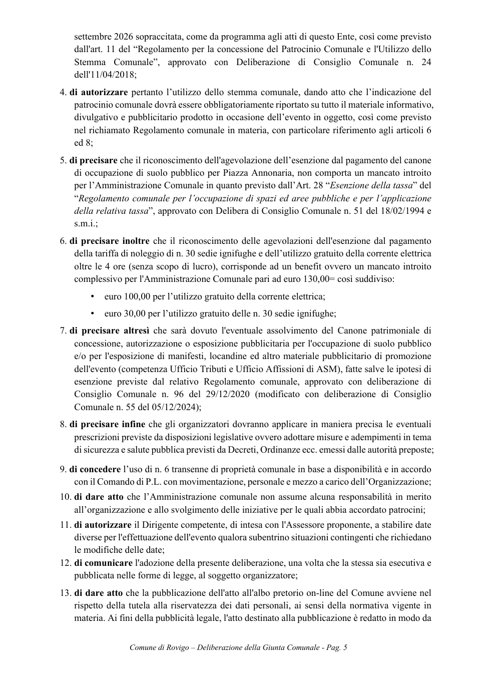 Pagina 5 del documento