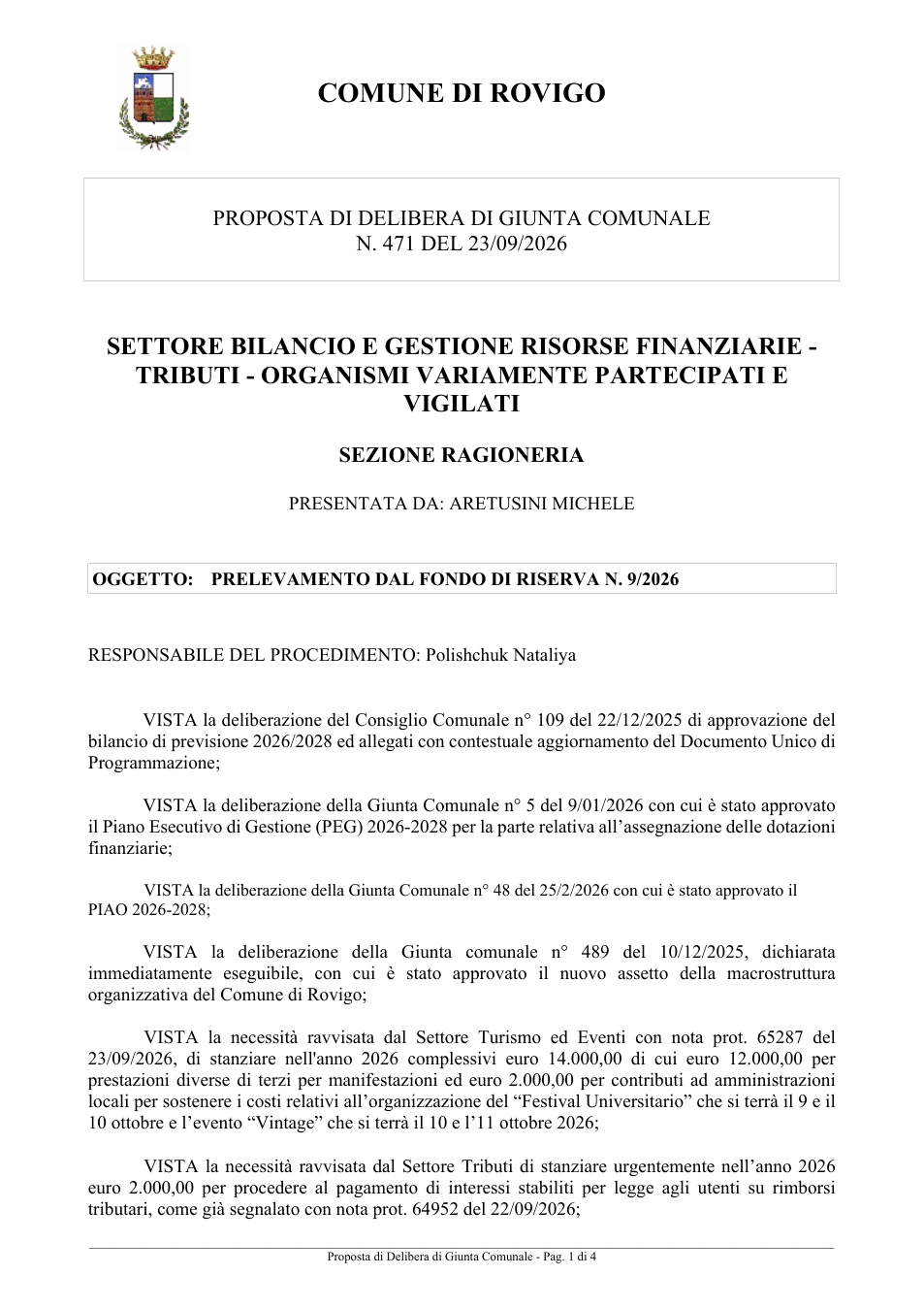 Pagina 1 del documento