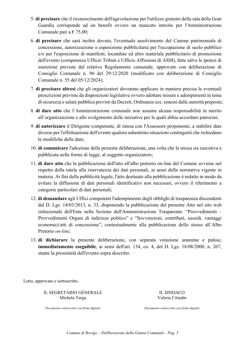 Pagina 5 del documento
