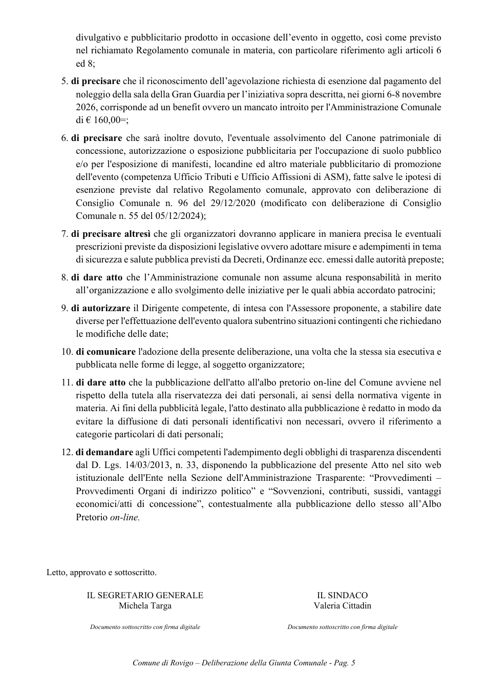 Pagina 5 del documento