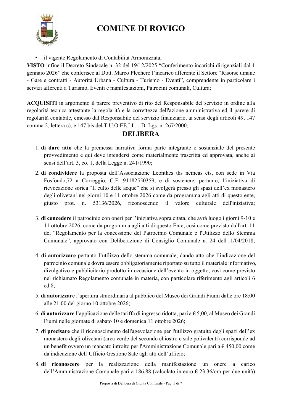 Pagina 5 del documento