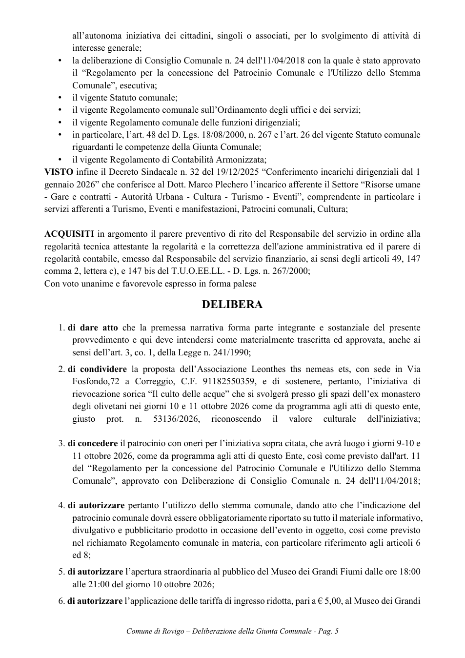 Pagina 5 del documento