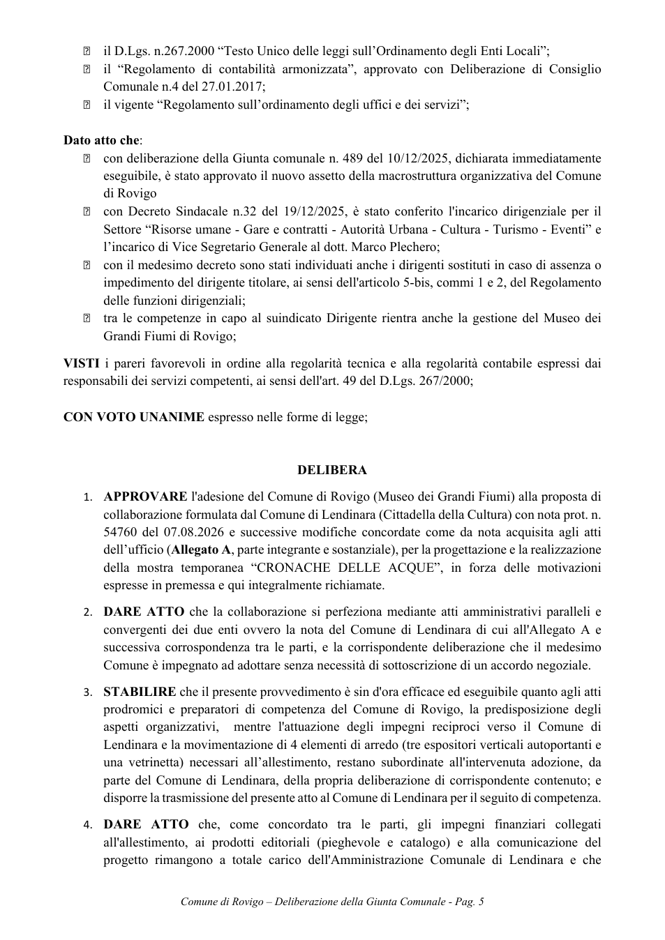 Pagina 5 del documento