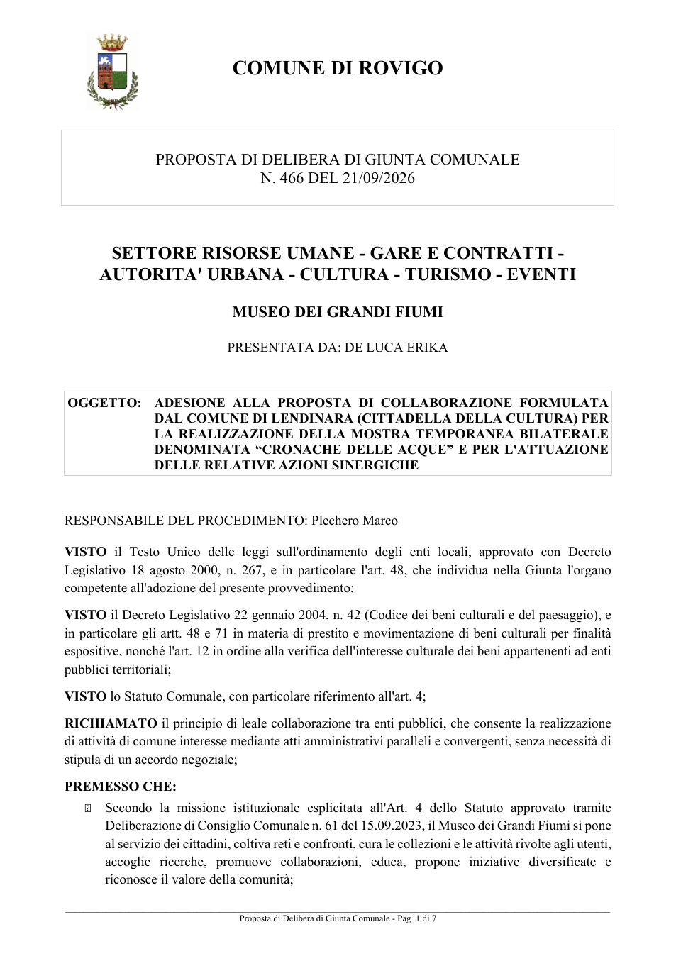 Pagina 1 del documento