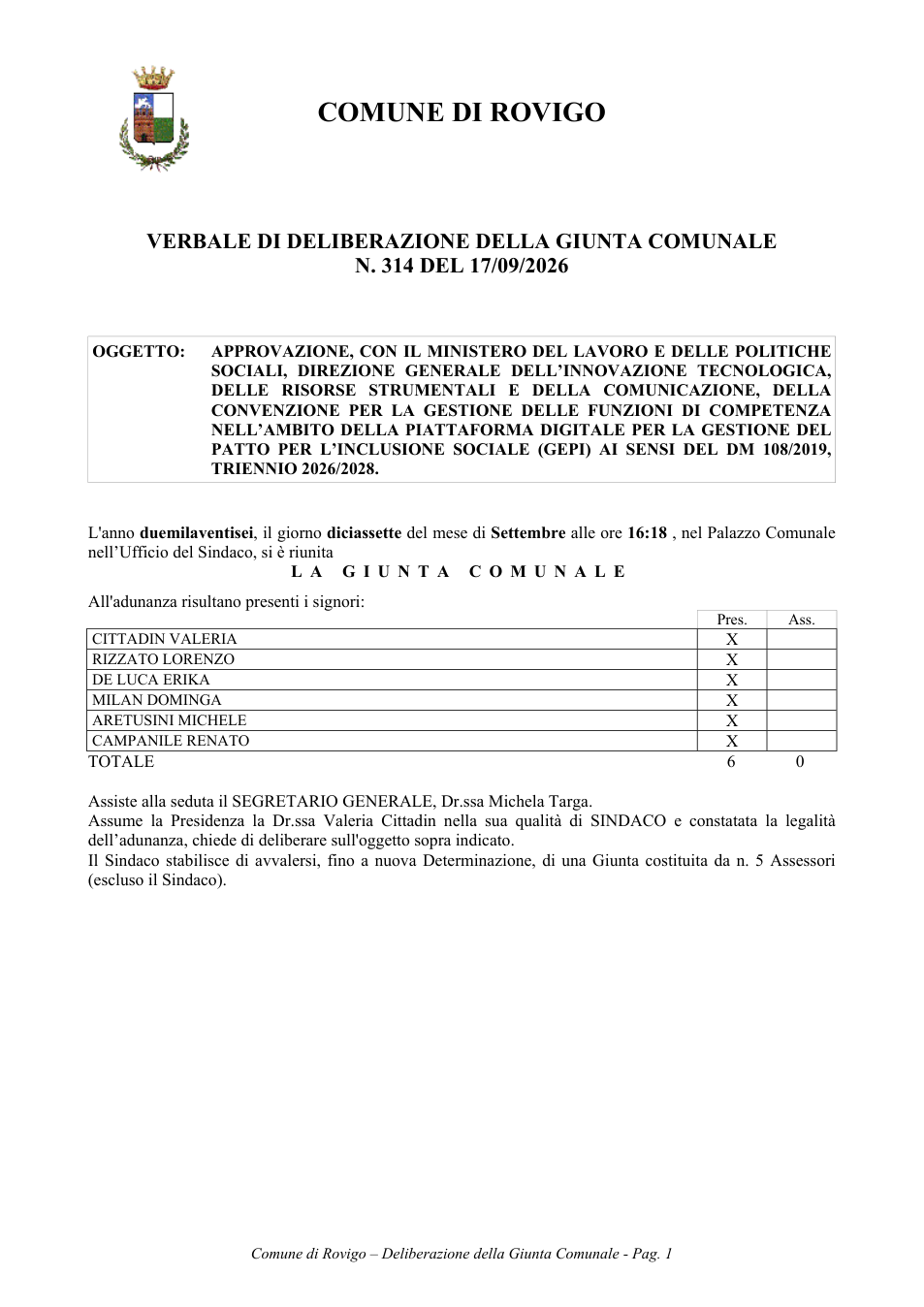 Pagina 1 del documento