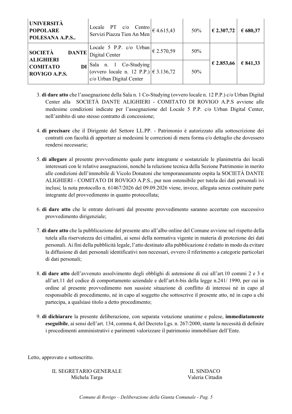 Pagina 5 del documento