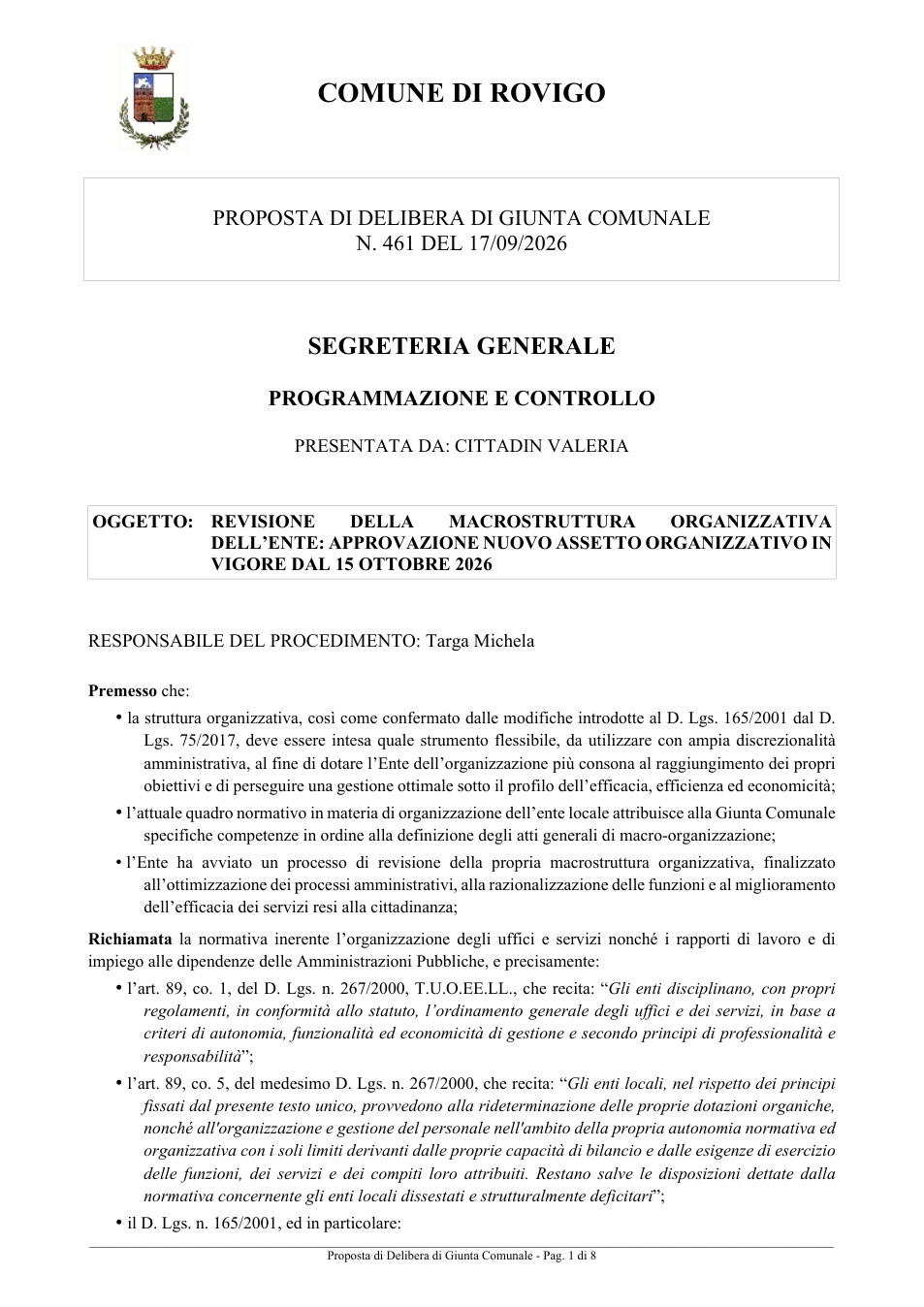 Pagina 1 del documento