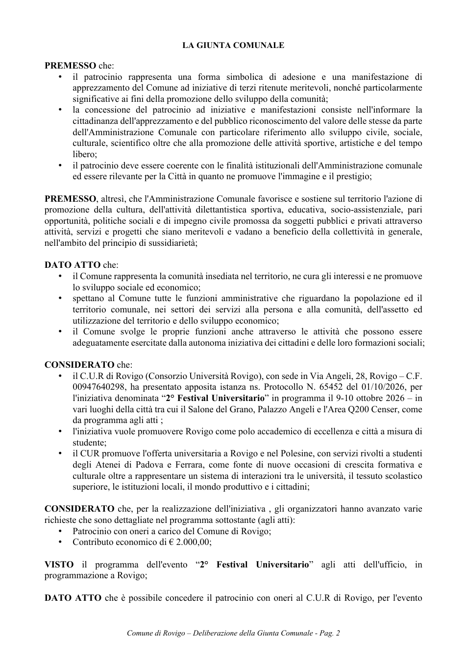 Pagina 2 del documento