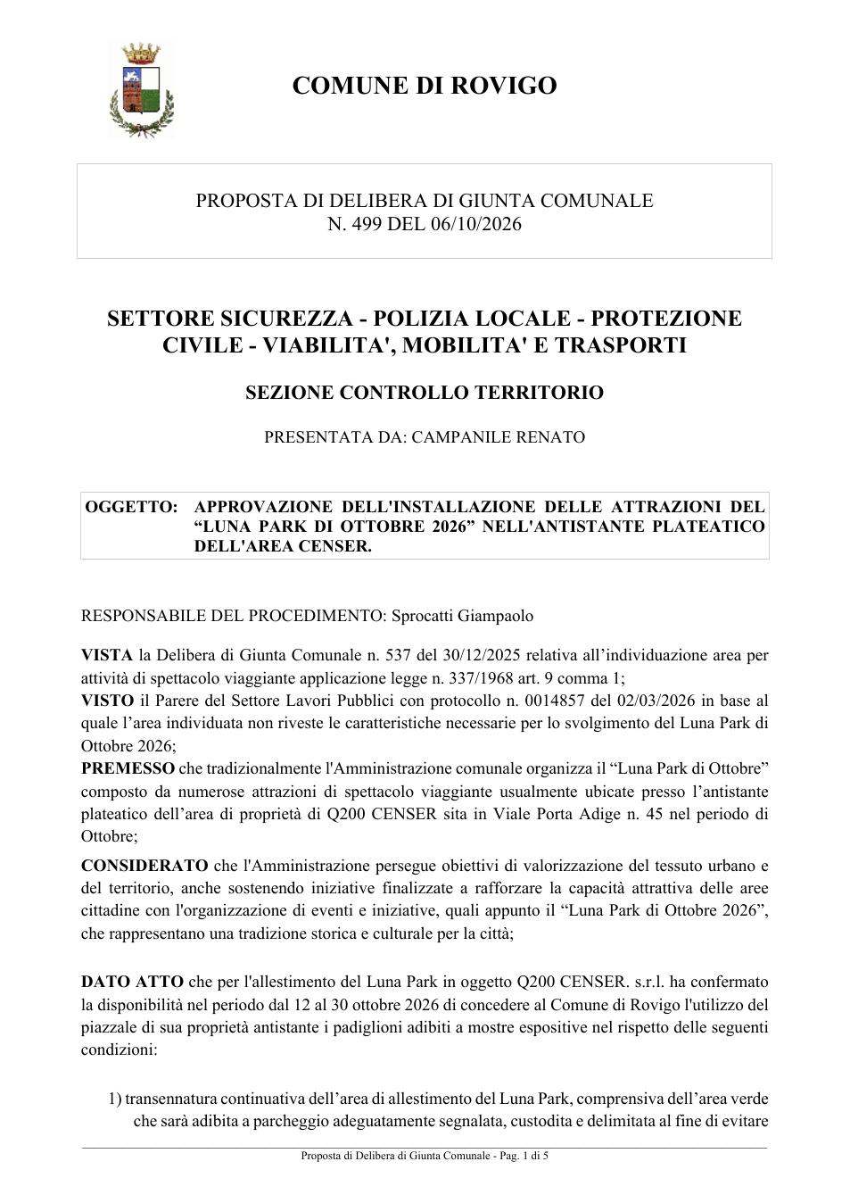Pagina 1 del documento