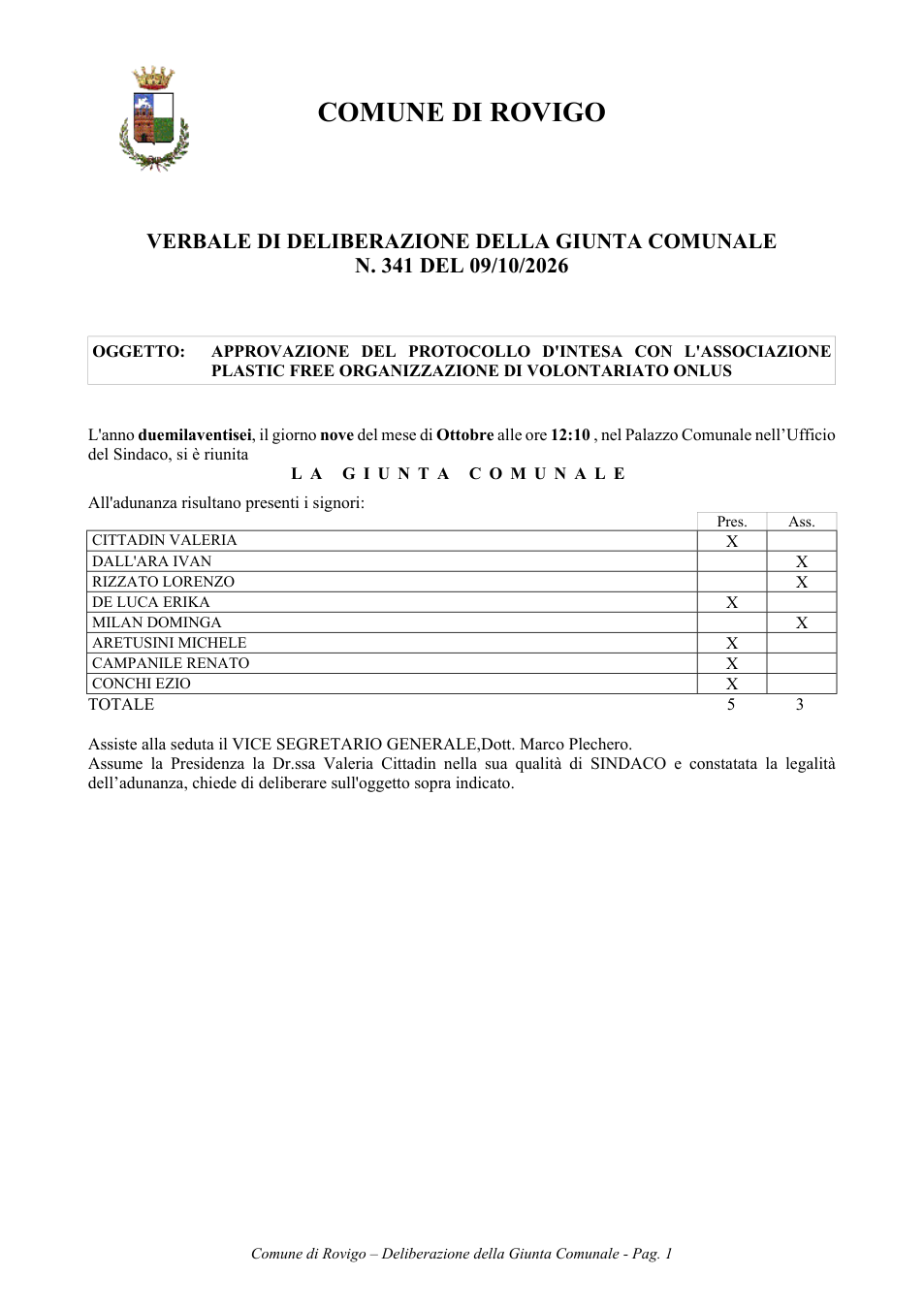 Pagina 1 del documento