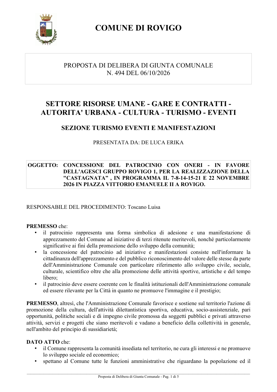 Pagina 1 del documento
