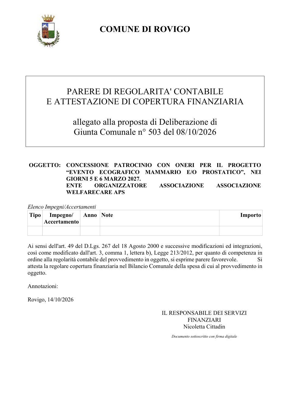 Pagina 1 del documento