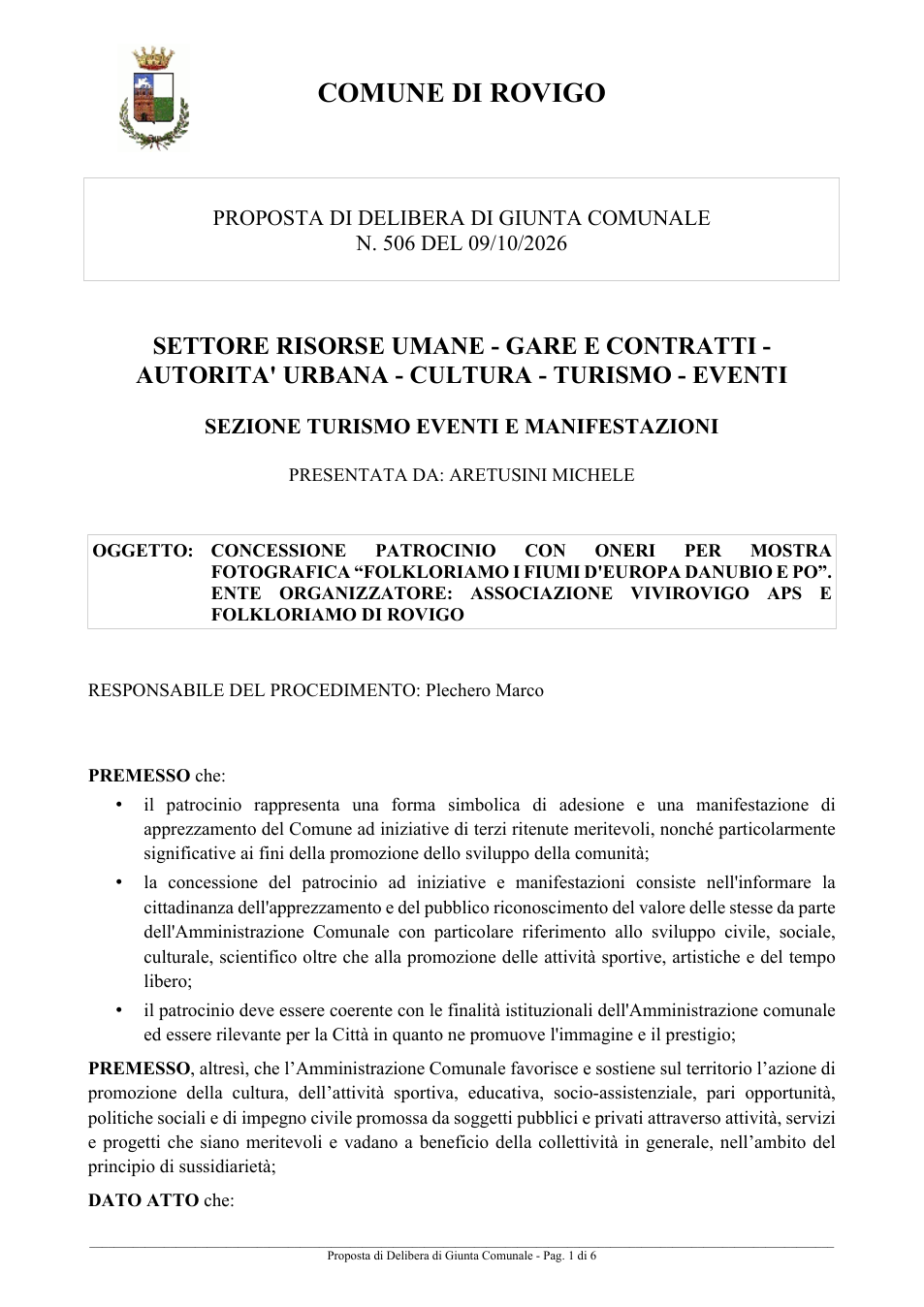 Pagina 1 del documento