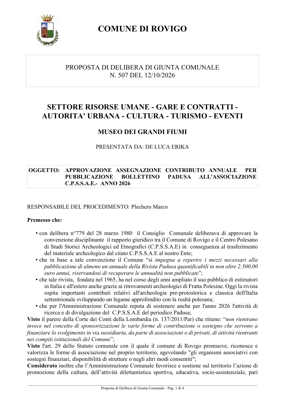 Pagina 1 del documento