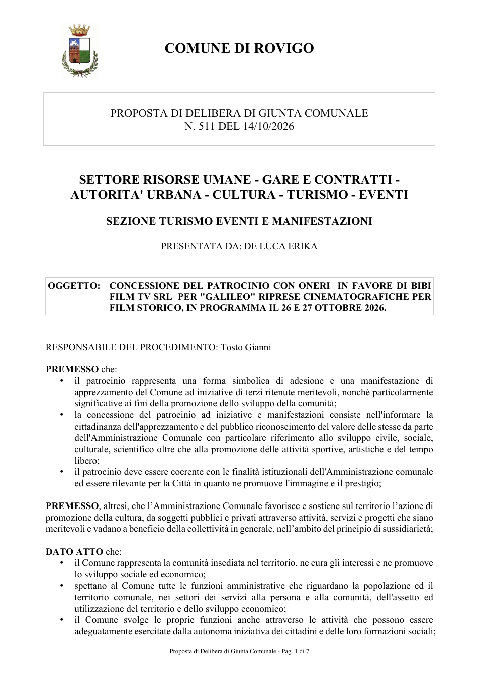 Pagina 1 del documento
