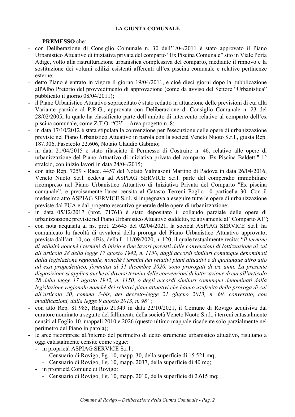 Pagina 2 del documento