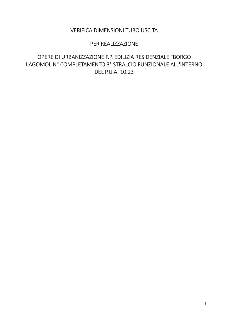 Pagina 1 del documento