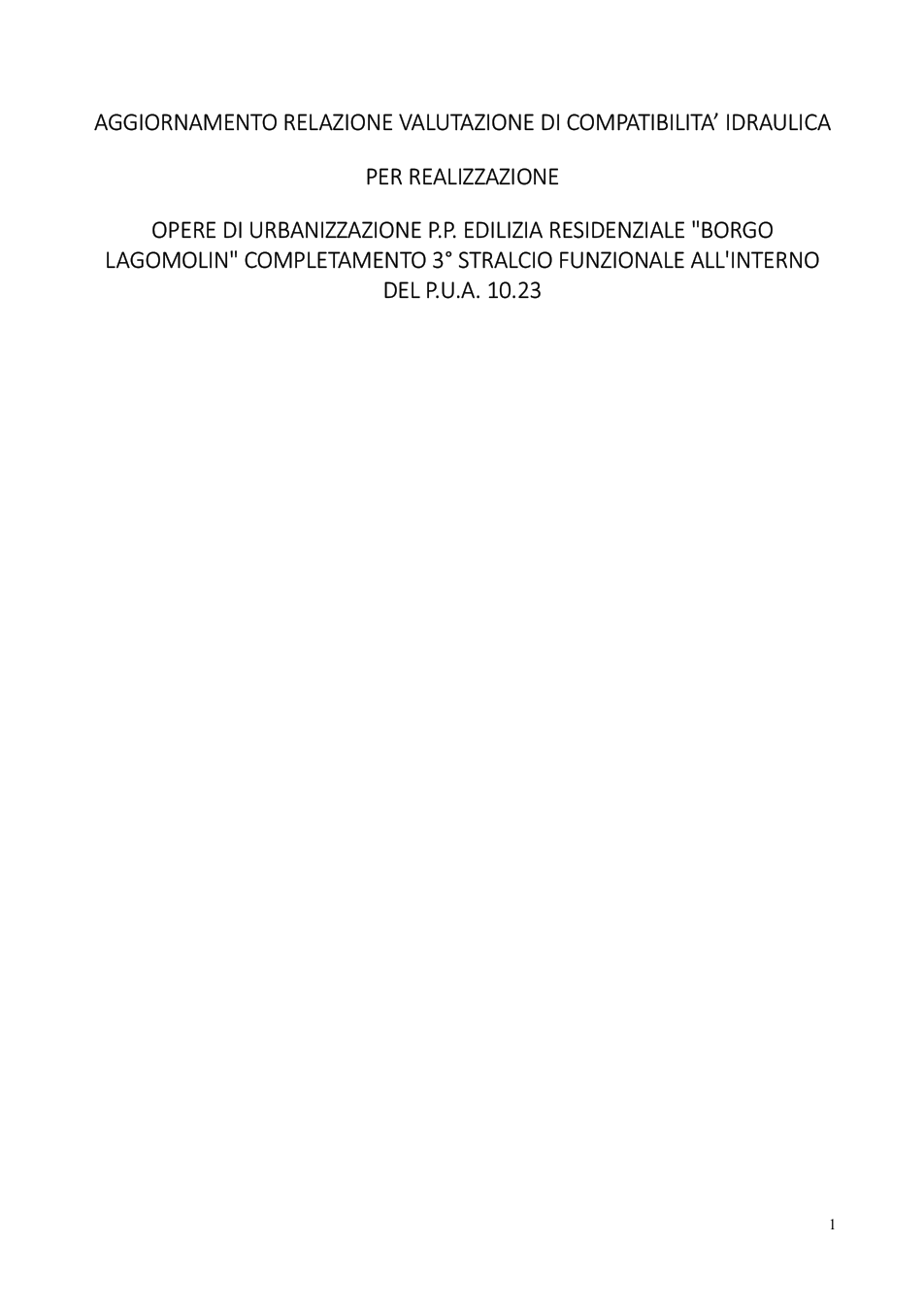 Pagina 1 del documento