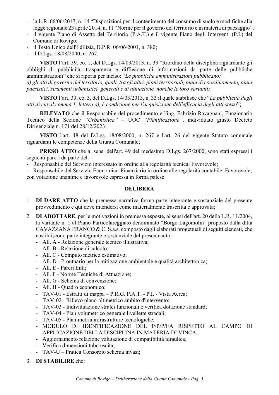 Pagina 5 del documento