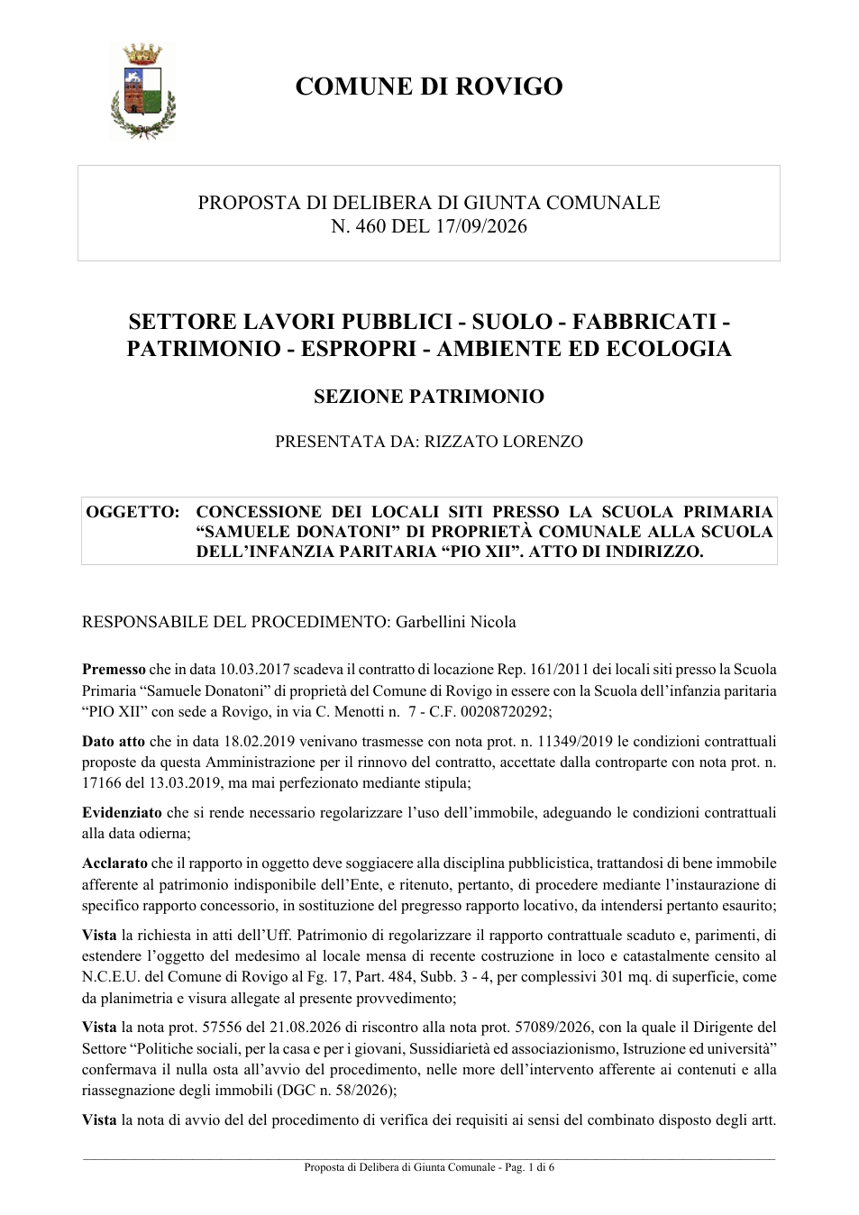 Pagina 1 del documento