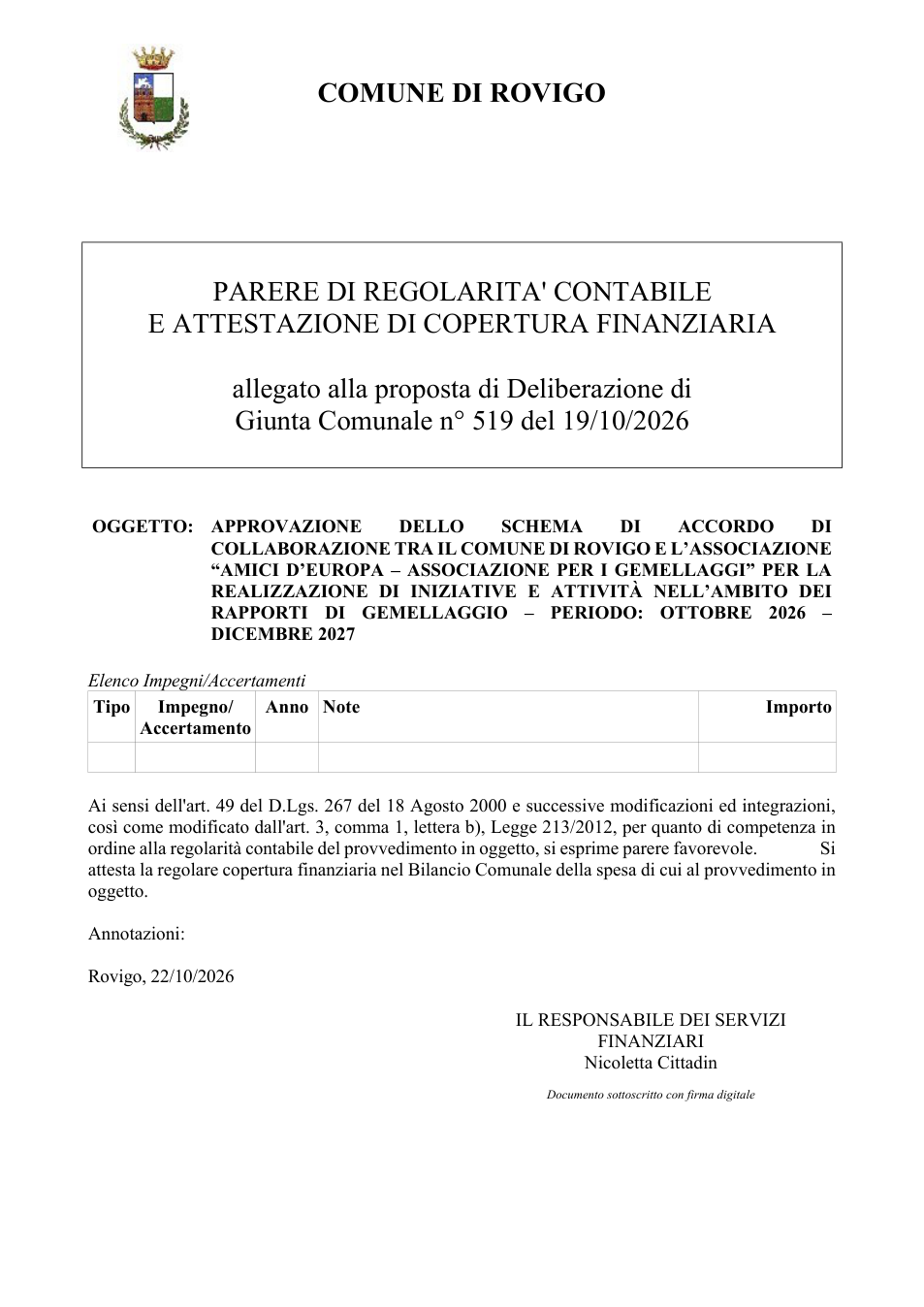 Pagina 1 del documento