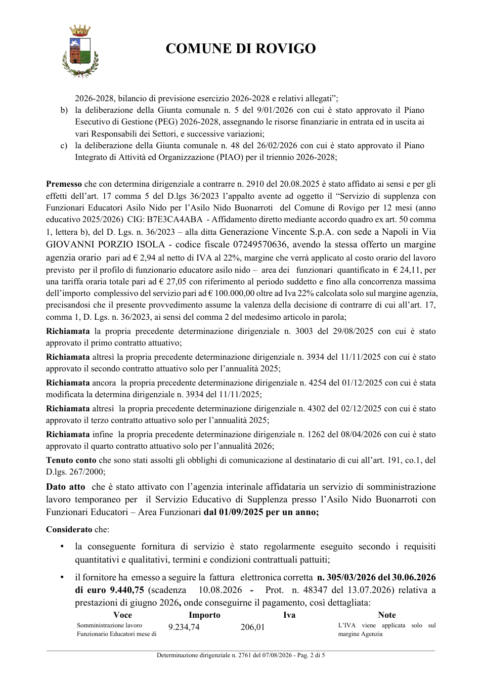 Pagina 2 del documento
