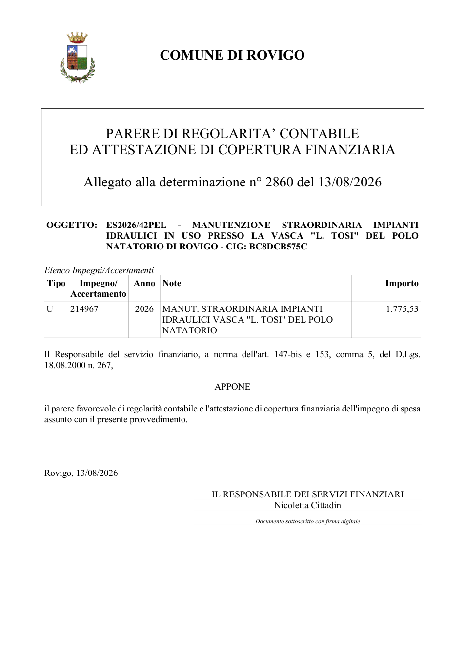 Pagina 1 del documento