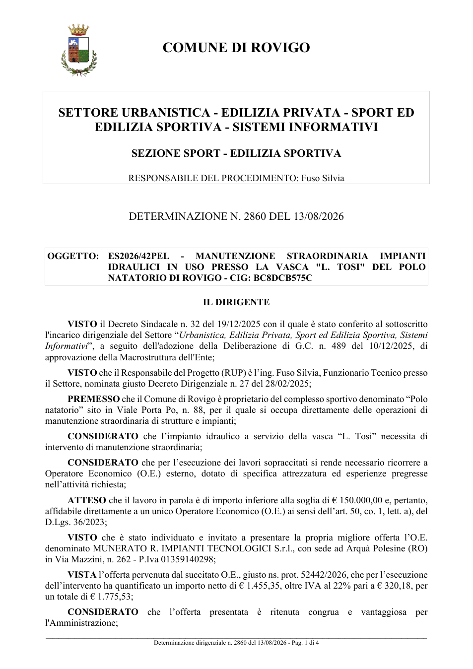 Pagina 1 del documento