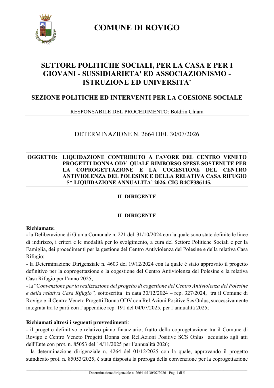 Pagina 1 del documento