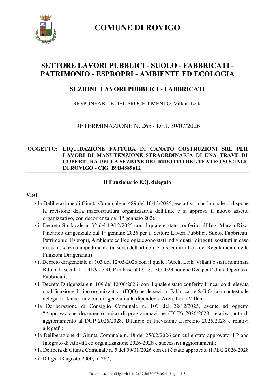 Pagina 1 del documento