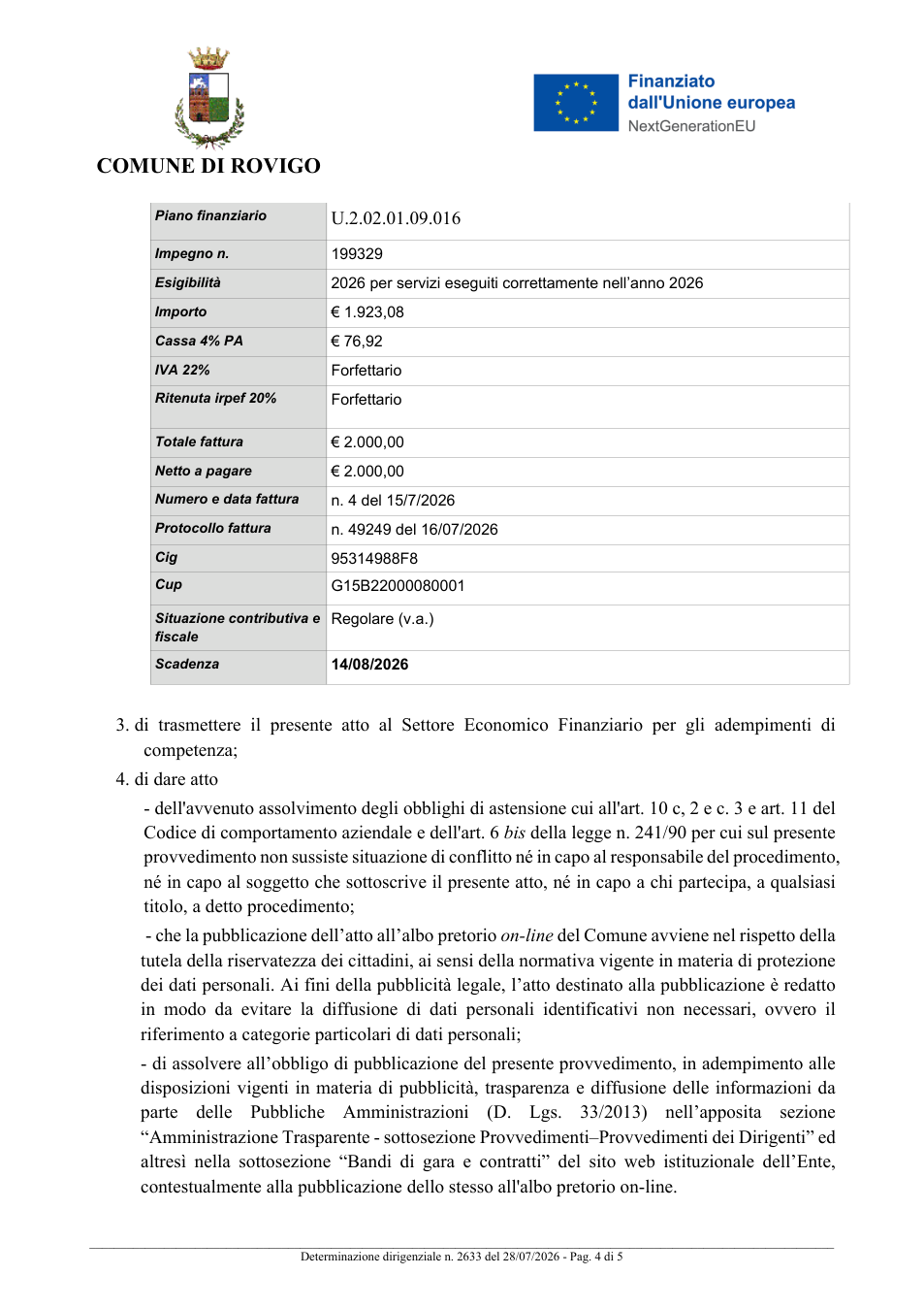 Pagina 4 del documento