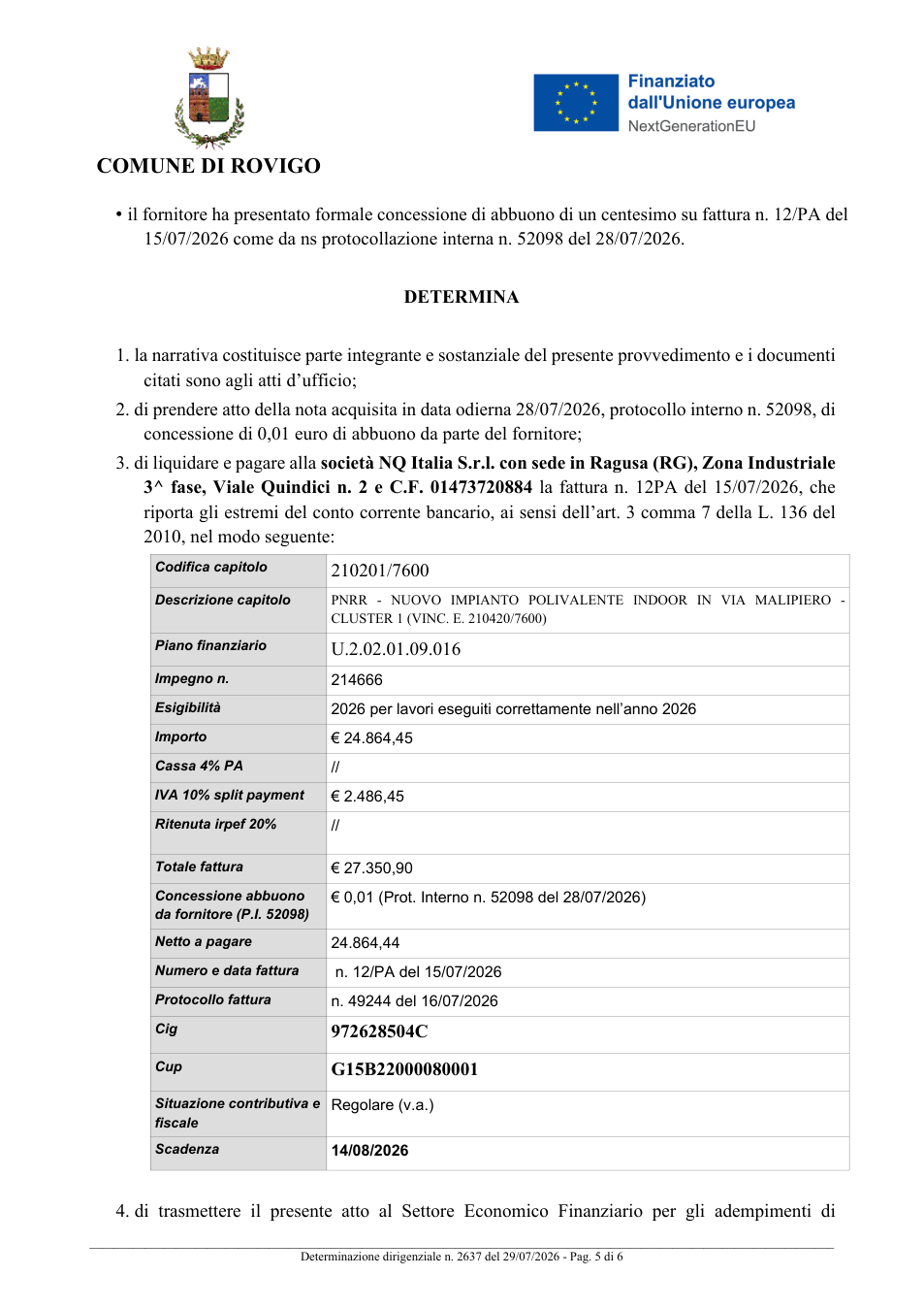 Pagina 5 del documento