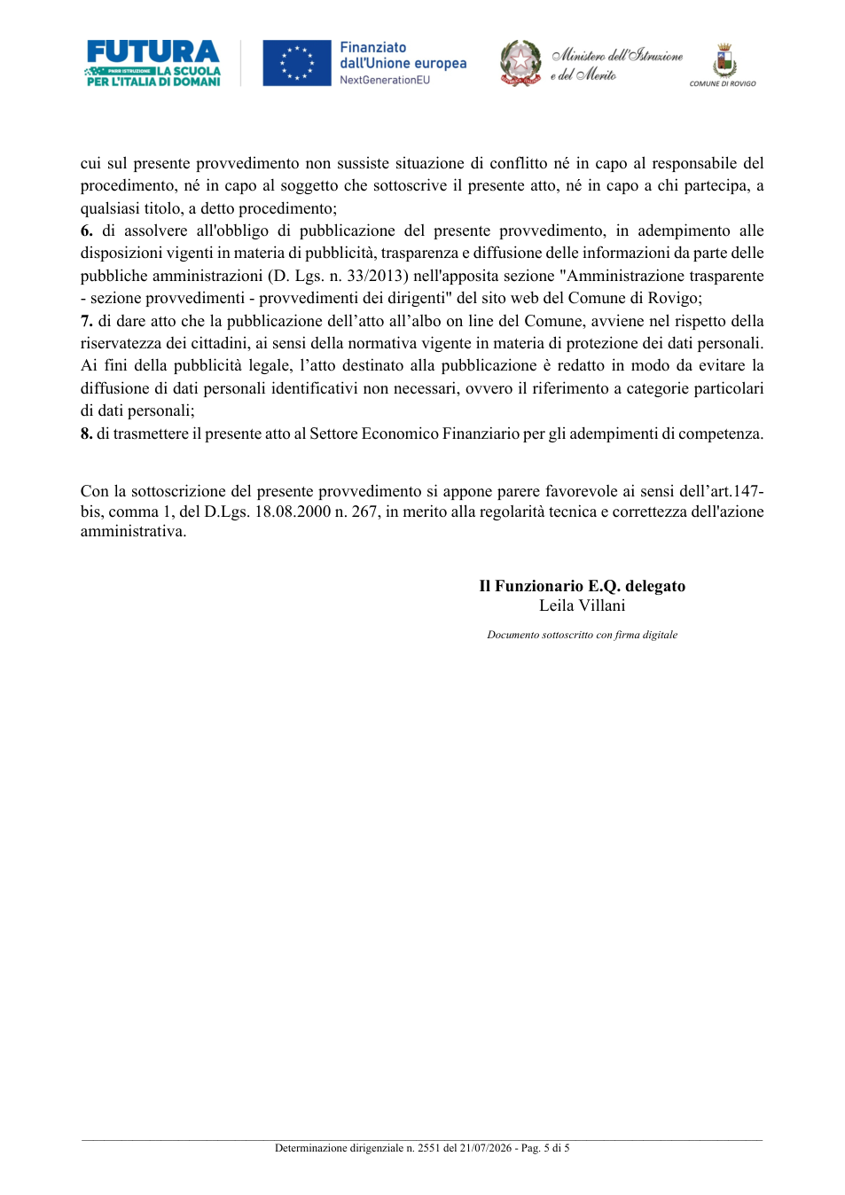 Pagina 5 del documento
