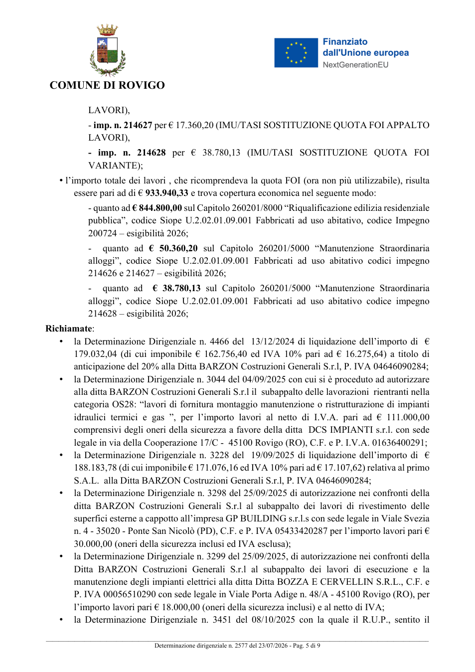 Pagina 5 del documento